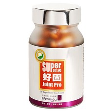 lifenergy 生機生技 超級好固膠囊 含天然海藻鈣 未變性第二類膠原蛋白 維生素D3, 500mg, 30顆, 1瓶