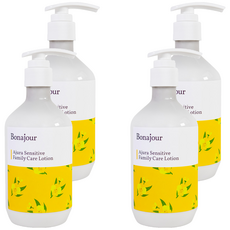보나쥬르 아쥬라 센서티브 패밀리 케어 로션, 300ml, 4개