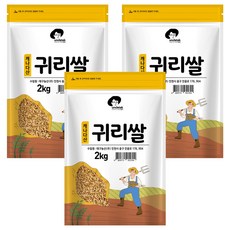 엉클탁 캐나다산 귀리쌀, 2kg, 3개
