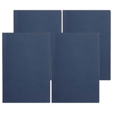 어프로치 노트 라이트 스탠다드 페이퍼 무지, 네이비, 4개