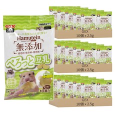 GEX 哈姆蛋系列 優質蛋白質豆乳泥 GEX-66085, 2.5g, 30個