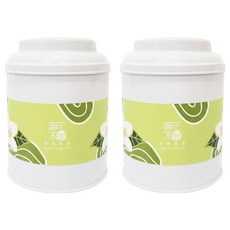 無藏茗茶 茉莉冷香綠茶三角茶包, 茶湯碧綠, 茉莉花清香, 立體茶袋, 3g, 10包, 2罐