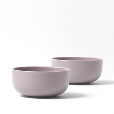 BOWLBOWL 復古大圓碗, 薰衣草紫羅蘭, 2入