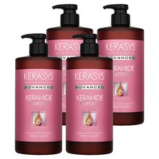 KERASYS 角蛋白神經醯胺護髮素 花香, 1L, 4瓶