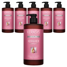 KERASYS 角蛋白神經醯胺護髮素 花香, 1L, 6瓶