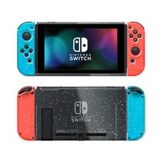 HOHOO 任天堂 Switch 全覆式矽膠亮粉果凍保護殼, 單一商品, 1個