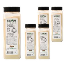 마늘분말, 450g, 5개