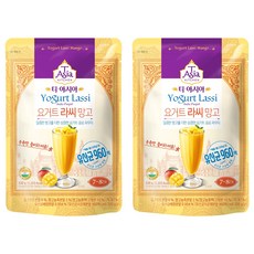 T Asia KITCHEN 芒果印度優格奶昔沖泡粉, 320g, 1包, 2包