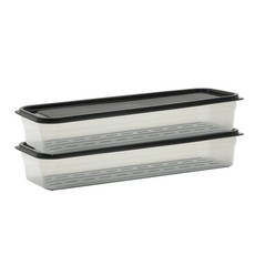 SAENGHWALEN Malrang Fit冷凍庫收納容器 1350ml, 2件, 1個