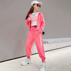 天使眼睛橘色身體女童款TEN運動3件組