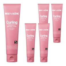 미쟝센 컬링 에센스 2X 헤어스타일링 내추럴컬, 150ml, 5개