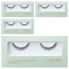 eyeme 日常假睫毛 附專用膠水, 39號, 4組