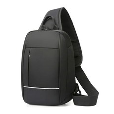 marco polo Rookie 信差防水斜背包 MP3058, 黑色