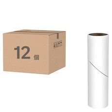 小麥購物 滾筒黏毛器 替換芯捲補充包 Y051 12個, 16 x 4.5cm, 1組