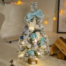 雪花裝飾聖誕樹組, 柔和色