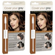 커버유어그레이 커버그레이 투인원, 미디움브라운, 2개
