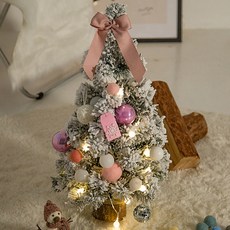 雪花裝飾聖誕樹組, 粉色