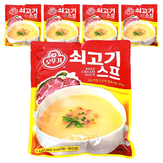 오뚜기 쇠고기 스프, 1kg, 5개