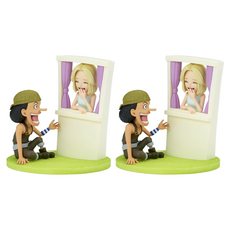 반다이 원피스 월드 콜렉터블 피규어 로그 스토리즈 우솝 + 카야, 2개