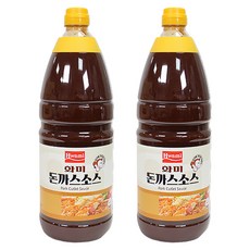Hwami 炸豬排醬, 1.85kg, 2個