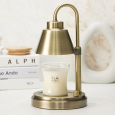 에인디 초초캔들워머 빈티지골드+소이캔들150g 세트, 1개