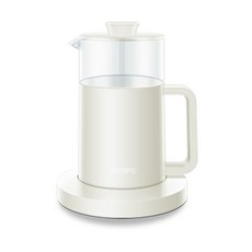 DANMI 多功能玻璃電茶壺, DA-KET01(米色)