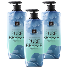 엘라스틴 퍼퓸 퓨어브리즈 샴푸, 600ml, 3개