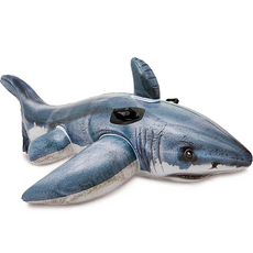 Intex 大鯊魚騎行管 57525, 混合色, 1個