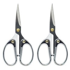 Mada Ggumi 多用途不鏽鋼剪刀, 2套, 銀色(剪刀)