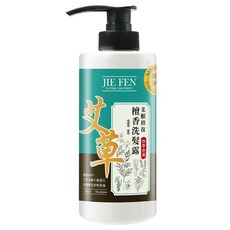 Jie Fen 潔芬生活 艾草檀香洗髮露, 500ml, 1瓶