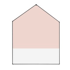 맘스보드 제제 하우스 애드 블랙에디션 자석보드, BABY PINK, 1개