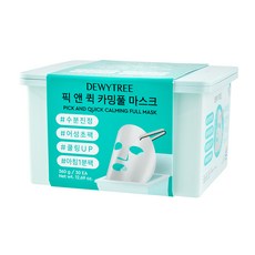 DEWYTREE Pick & Quick 舒緩補水面膜, 30入, 1個