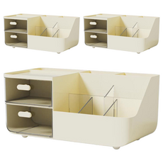 윈프라이스 프리셋 정리함, 아이보리, 3개