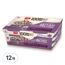 Dongwon 東遠 Yangban 兩班 東遠100飯 黑米飯, 130g, 12個
