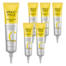 미샤 비타씨플러스 이레이저 토닝 크림, 30ml, 6개