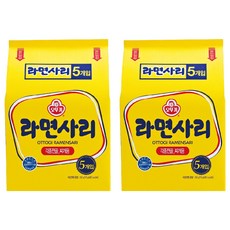 OTTOGI 不倒翁 Q拉麵 純麵條 110g, 10包