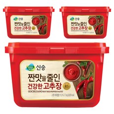 SING SONG 低鹽韓式辣椒醬, 2kg, 3個