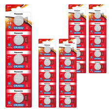 파나소닉 리튬 코인 건전지 배터리 CR2032, 5개입, 5개