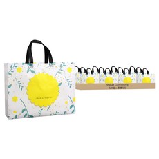 Maket Gamseong 防水不織布購物袋, 50個, 新鮮的