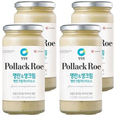 청정원 명란크림 파스타소스, 350g, 4개