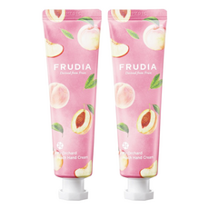 FRUDIA 文青果社 輕盈保濕護手霜-水蜜桃萃取, 30g, 2條