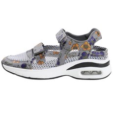 WorkSense 女式 Kvensa 舒適網眼涼鞋, 灰色, 225