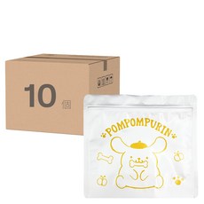 Skater 布丁狗 POMPOMPURIN 夾鍊袋, 5個, 2組