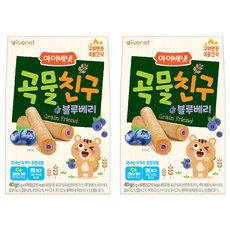 韓國 ivenet 穀物棒棒 9個月以上 8個, 藍莓, 40g, 2盒