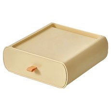 WARMHOUSEDECOR 抽屜收納盒, 嫩黃色, 1層