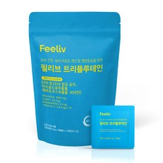 Feeliv 葉黃素膠囊隨身包, 42顆, 1包