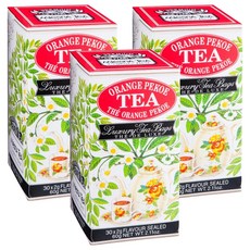 MlesnA 曼斯納 橙黃白毫紅茶茶包, 2g, 30個, 3盒