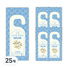 코멧 걸이형 방향제 본품 코튼향, 4ml, 25개, 코튼
