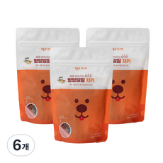 멍멍팔팔 강아지 져키, 황태맛, 200g, 6개 황태맛, 200g, 6개