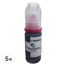 토너피아 캐논 호환 GI-91M, 빨강, 5개